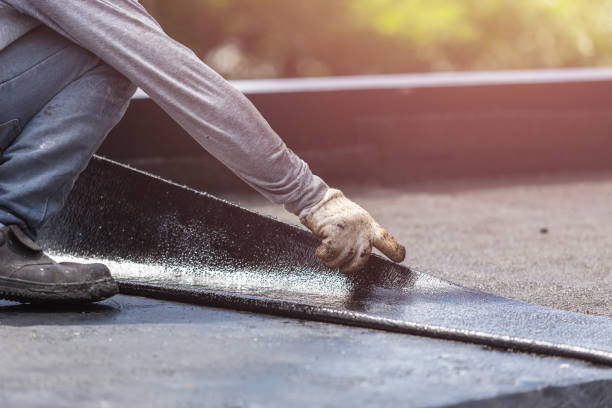 Professional Vapor Barrier Installation technician working in Bryan, TX